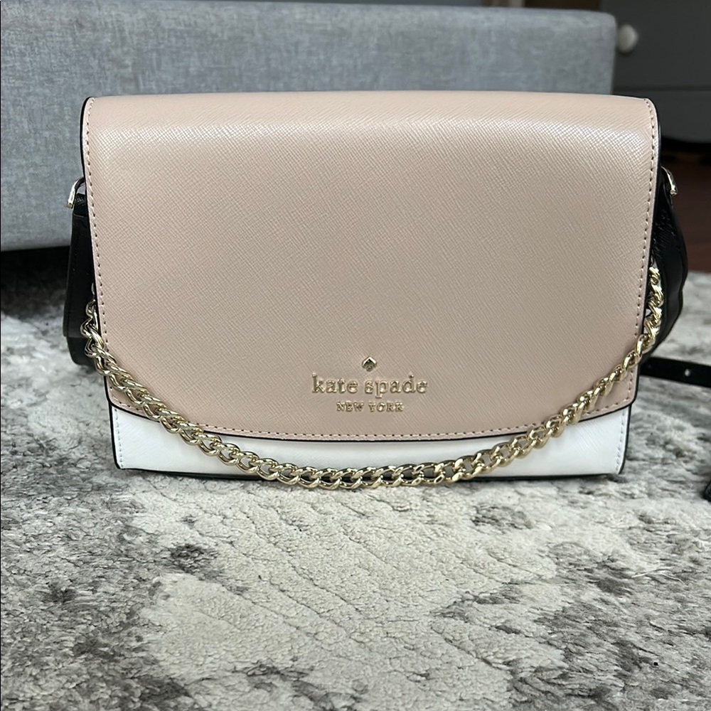 Kate Spade Neutral Tone Versatile Crossbody Bag
